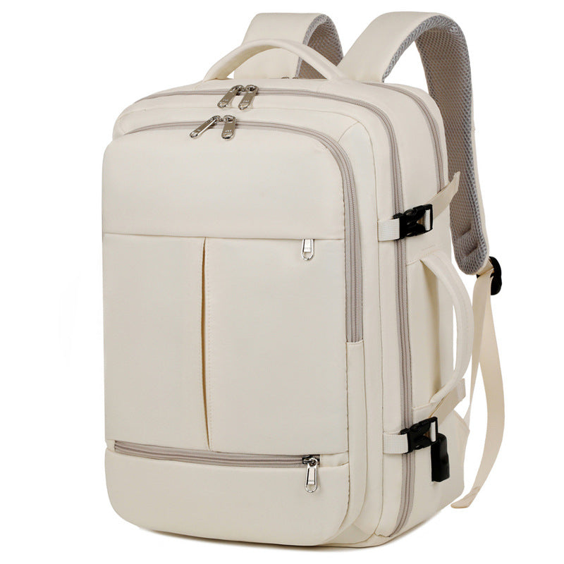 Large travel backpack with laptop compartment