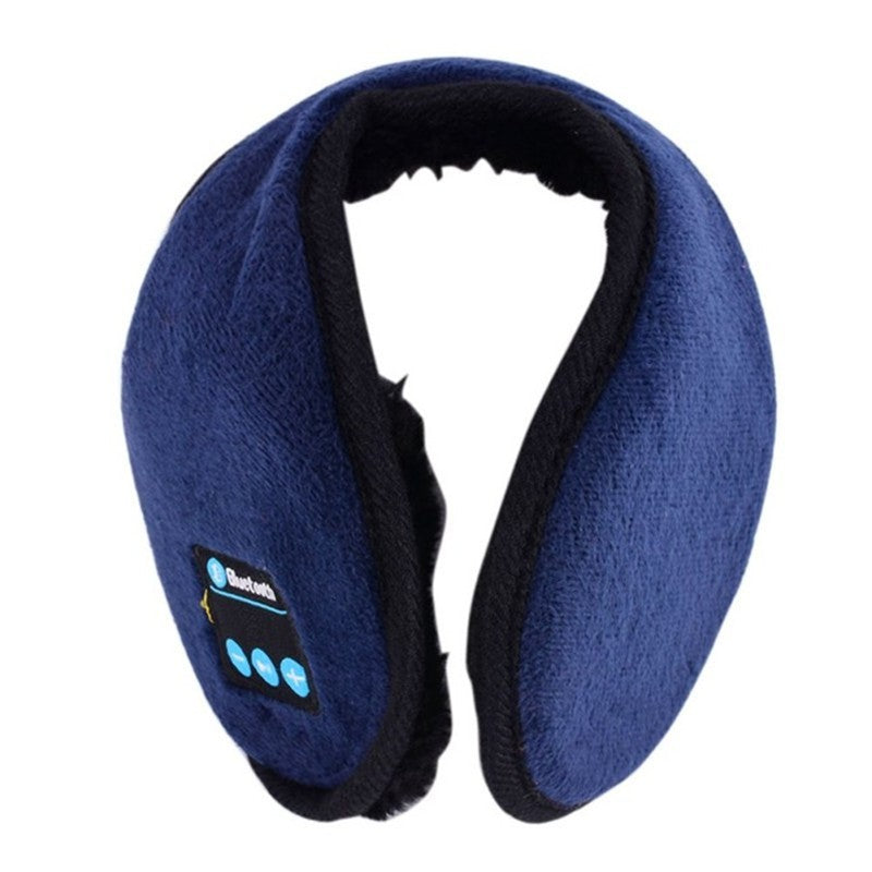 Bluetooth earmuffs with plush cover