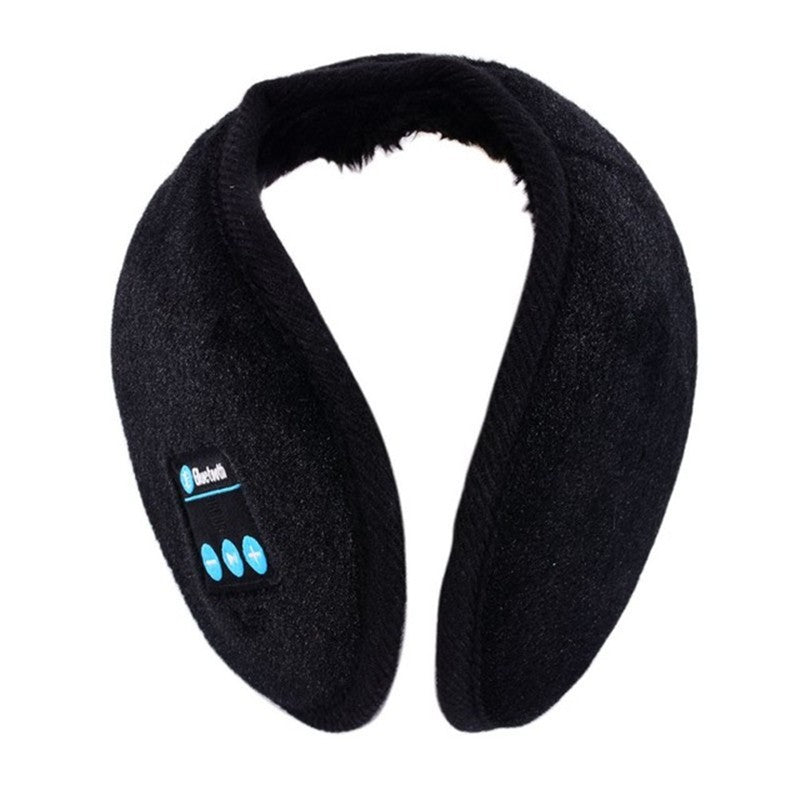 Bluetooth earmuffs with plush cover