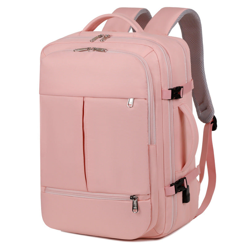 Large travel backpack with laptop compartment