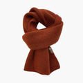 Women’s Winter Scarf with Ribbed Edges and Textured Surface