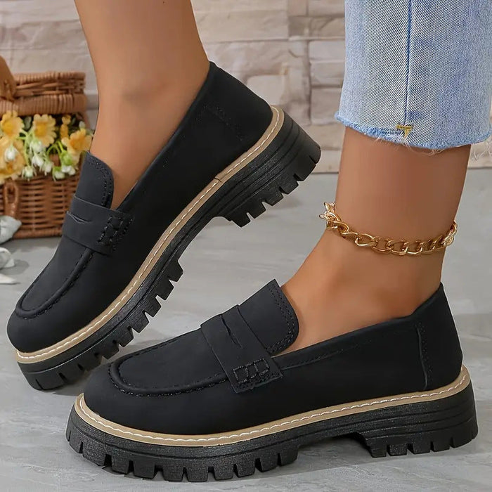 Oprah | Classic Comfortable Slip On Breathable Loafers