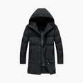Men’s Parka Jacket with Hood and Zip