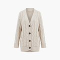 Women’s Cardigan with Buttons and Pockets